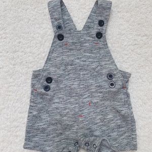 Gray Overall shorts
